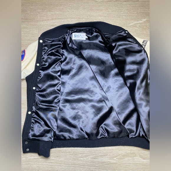 Vintage Chalk Line Oakland Raiders NFL Varsity Letterman Jacket Men Size MEDIUM - Picture 10 of 14